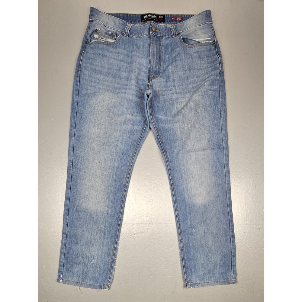 Ecko Unltd Jeans Men 36x30. Blue Y2k Athletic Fit‎ Pants Rhino Pocket Hip-Hop